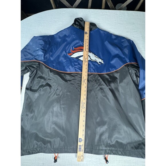Denver Broncos Nylon Shell NFL Full Zip Jacket Men’s Size XXL - Picture 12 of 12